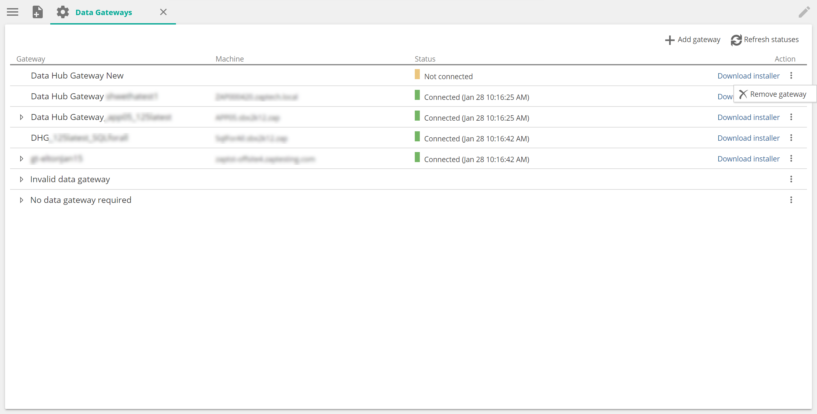 Connect to on-premise data_uninstall a data gateway_1.png