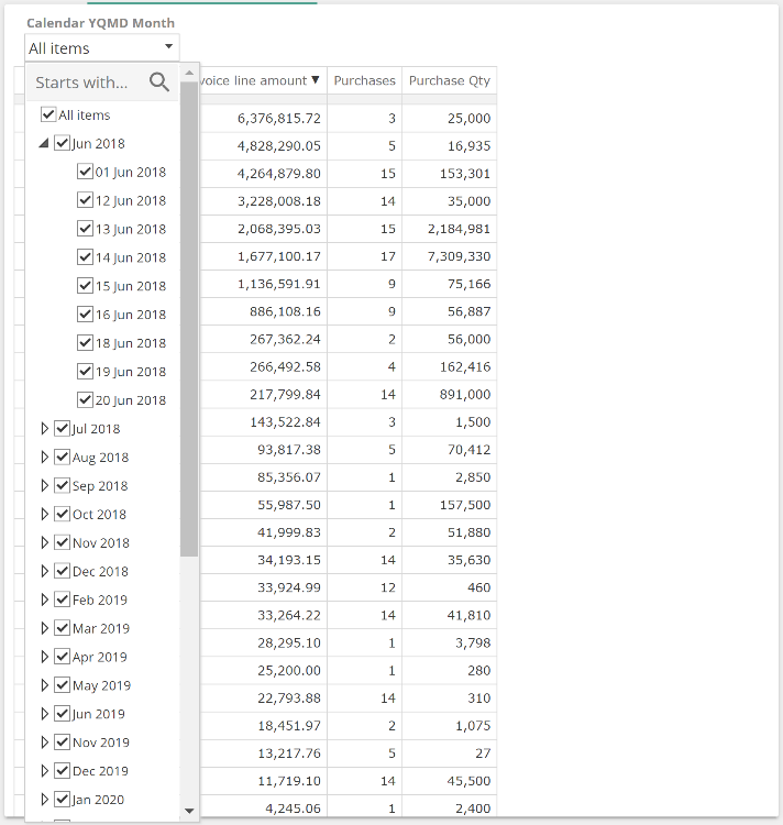 Hiding items on the segmentation canvas